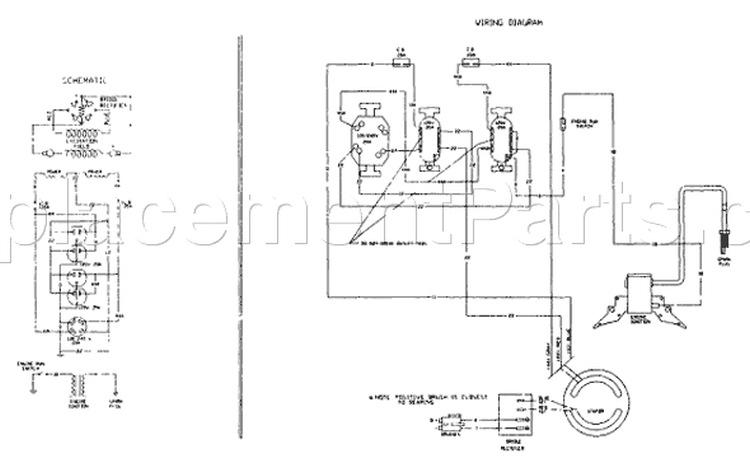 Page E Diagram and Parts List for 9447-0  Briggs and Stratton Generator